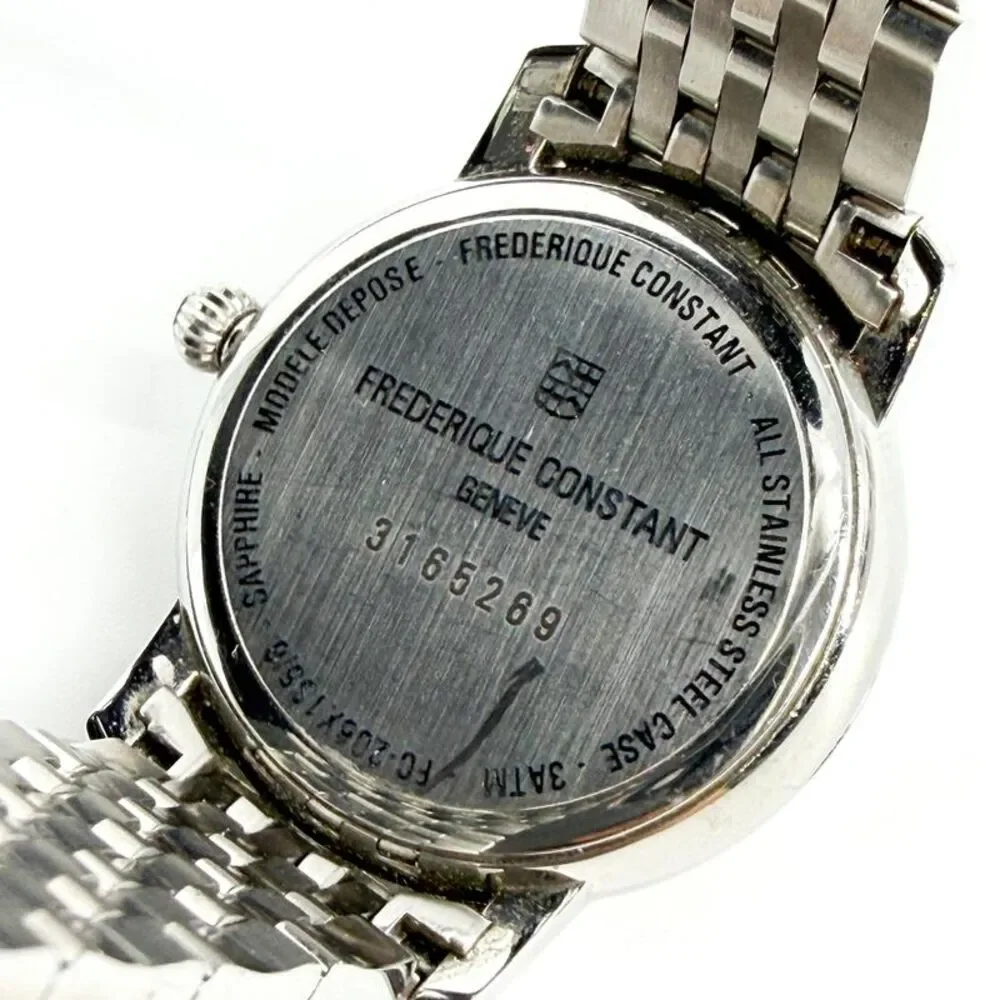 Frederique Constant Slimline Moonphase Lady Silver